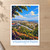 Visakhapatnam city view bordered print styled in Unframed sheet - corrected A-series; frame and props not included