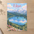 Eibsee beneath the Zugspitze full-bleed print styled in Unframed sheet - corrected A-series; frame and props not included