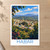 Harar city view bordered print styled in Unframed sheet - corrected A-series; frame and props not included
