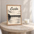 Cuiabá city view full-bleed print styled in Oak frame / bedside table; frame and props not included