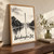Lincoln Memorial from the reflecting pool full-bleed print styled in Original angled oak-console; frame and props not included