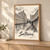Salts Mill across the Leeds Liverpool Canal full-bleed print styled in Light oak-console; frame and props not included