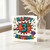 Happy 3rd Birthday Card - Comic Book Pop Art BOOM POW Design with Stars & Lightning - Colourful Kids Birthday Card for 3 Year Old
