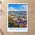 Smolensk city view bordered print styled in Unframed sheet - corrected A-series; frame and props not included