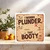 Funny Pirate Map Greeting Card – I Wanna Plunder That Booty – Adult Humor Love/Anniversary Card, 145mm x 145mm, Blank Inside, Includes Kraft Envelope