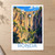 Ronda Puente Nuevo from the gorge bordered print styled in Unframed sheet - corrected A-series; frame and props not included