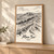 Mam Tor ridge from the Great Ridge full-bleed print styled in Light oak-console; frame and props not included