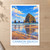 Cannon Beach Haystack Rock bordered print styled in Unframed sheet - corrected A-series; frame and props not included