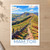 Mam Tor ridge from the Great Ridge bordered print styled in Unframed sheet - corrected A-series; frame and props not included