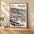 Funchal harbour from the hillside full-bleed print styled in Light oak-console; frame and props not included
