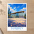 Surrey city view bordered print styled in Unframed sheet - corrected A-series; frame and props not included