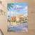 Luxor city view full-bleed print styled in Unframed sheet - corrected A-series; frame and props not included