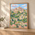 Gordes village from the southern overlook full-bleed print styled in Light oak-console; frame and props not included