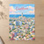 Casablanca city view full-bleed print styled in Unframed sheet - corrected A-series; frame and props not included
