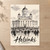 Helsinki Cathedral from Senate Square full-bleed print styled in Unframed sheet - corrected A-series; frame and props not included