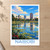 Nairobi city view bordered print styled in Unframed sheet - corrected A-series; frame and props not included