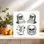 Funny RIP Twenties Birthday Card – 145mm Square Humorous Skeleton and Tombstone Design – Here Lies My Youth – For 30th Birthday – Blank Inside with Kraft Envelope