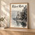 Pictured Rocks Miners Castle full-bleed print styled in Light oak-console; frame and props not included