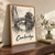 Cambridge Mathematical Bridge full-bleed print styled in Original angled oak-console; frame and props not included