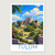 Complete unframed print; exact finished-paper ratio, digital studio view