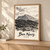 Ben Nevis full-bleed print styled in Light oak-console; frame and props not included