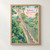 Kakum National Park full-bleed print styled in Front oak frame - corrected opening; frame and props not included
