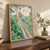 Kakum National Park full-bleed print styled in Original angled oak-console; frame and props not included