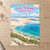 Lençóis Maranhenses National Park full-bleed print styled in Unframed sheet - corrected A-series; frame and props not included