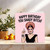 Funny Birthday Card - Happy Birthday You Shady Bitch - Drag Queen Illustration - 145mm x 145mm - Blank Inside - Includes Kraft Envelope - For Friends, Bestie, Gag Gift
