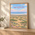 Abijatta-Shalla National Park full-bleed print styled in Light oak-console; frame and props not included