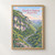 Chapada dos Veadeiros National Park full-bleed print styled in Front oak frame - corrected opening; frame and props not included