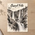 Ouzoud Falls full-bleed print styled in Unframed sheet - corrected A-series; frame and props not included