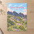 Itatiaia National Park full-bleed print styled in Unframed sheet - corrected A-series; frame and props not included