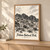 Itatiaia National Park full-bleed print styled in Light oak-console; frame and props not included