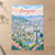 Zhangjiajie city view full-bleed print styled in Unframed sheet - corrected A-series; frame and props not included