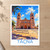 Tacna city view bordered print styled in Unframed sheet - corrected A-series; frame and props not included
