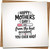 Funny Mother's Day Card - From the Best Accident You Ever Had - Pregnancy Test Design, 145mm x 145mm, Blank Inside, Kraft Envelope, Humorous Greeting Card for Mom
