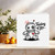 Thinking of You Humorous Voodoo Doll Greeting Card - Cute Heart Illustration, 145mm x 145mm Square, Blank Inside, With Kraft Envelope - Get Well, Sympathy, Miss You, Encouragement Card