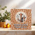 Good Luck From Us All Leaving Card – We 'Herd' You Were Leaving – Safari Animals Giraffe Zebra Design – 145mm x 145mm Square Greeting Card with Kraft Envelope