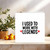 I Used To Work With Legends Funny Leaving Card - 145mm x 145mm Square - Coworker Colleague New Job Farewell Goodbye Retirement Humor - Blank Inside with Kraft Envelope