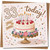33 Today Birthday Card - Cute Cherry-Topped Cake, Candles and Confetti Design - 145mm x 145mm Square - Happy Birthday -, Includes Kraft Envelope