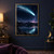 A bright comet crosses a star-filled sky above mountains and an alpine lake, with its light reflected on the water.; frame shown for styling only