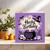 Hecky Birthday Witch Cauldron Birthday Card – Funny Halloween Theme, Purple 145mm x 145mm, with Kraft Envelope