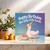 Funny Goose Birthday Card – “You Silly Little Goose” Square Greeting Card 145mm x 145mm with Kraft Envelope, Cute Animal Cake Design, Humor Card for Him Her Friends Adults Kids