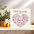 With Sympathy Butterfly Heart Square Sympathy Card - Loss of Loved One - 145mm x 145mm - Blank Inside - Pink & Purple Design - Includes Kraft Envelope