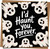 I'd Haunt You Forever Ghost Funny Halloween Anniversary Card, 145mm Square, Cute Spooky Love Greeting for Boyfriend Girlfriend Husband Wife, Blank Inside, Kraft Envelope Included