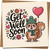 Get Well Soon Card, Cute Squirrel with Heart Balloon, Square Greeting for Kids & Adults, 145mm x 145mm, Blank Inside, Kraft Envelope Included
