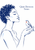 Minimalist indigo line-art portrait of a woman with closed eyes and a small bird perched on her raised hand, with the title Quiet Between Notes on a white background.
