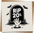 RIP 20s Funny 30th Birthday Card – Halloween Tombstone Design with Zombie Hand & Bats – 145mm x 145mm Square Greeting Card with Kraft Envelope – Humorous Card for Him or Her