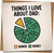 Funny Dad Greeting Card – Things I Love About Dad Pie Chart – Father’s Day or Birthday Card, 145mm x 145mm Square, Includes Kraft Envelope